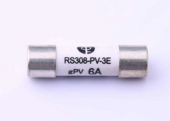 রাউন্ড টিউব ফুল রেঞ্জ প্রোটেক্টিং ফটোভোলটাইক ফিউজ RS308-PV-3E
