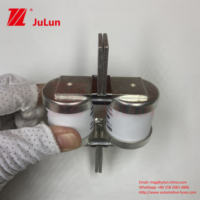 BUSSMANN 630MMT 690V সিরামিক কপার অটোমোটিভ ফিউজ M6/M8 ইনস্টলেশন 630A বৈদ্যুতিক বর্তমান নিরাপত্তা ফিউজ