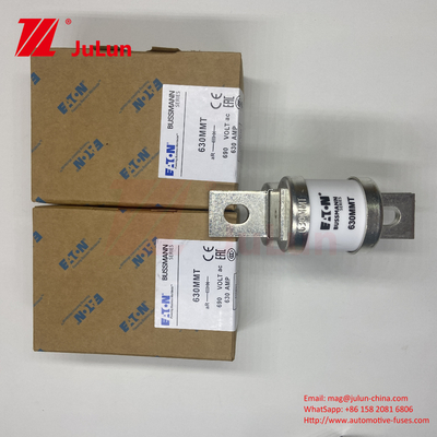BUSSMANN 630MMT 690V 630A সিরামিক কপার টুইন ফ্ল্যাট প্লেট বোল্ট টাইপ অটোমোটিভ ফিউজ By BUSSMANN