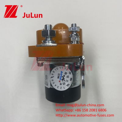 ফর্কলিফ্ট ডিসি Contactor MZJ-D সিরিজ মডেল একটি স্বাভাবিকভাবে খোলা একক কয়েল সম্পূর্ণ