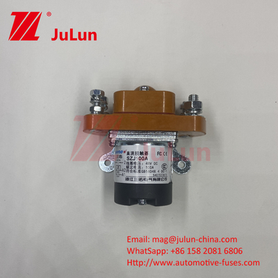 ফর্কলিফ্ট ডিসি Contactor MZJ-D সিরিজ মডেল একটি স্বাভাবিকভাবে খোলা একক কয়েল সম্পূর্ণ