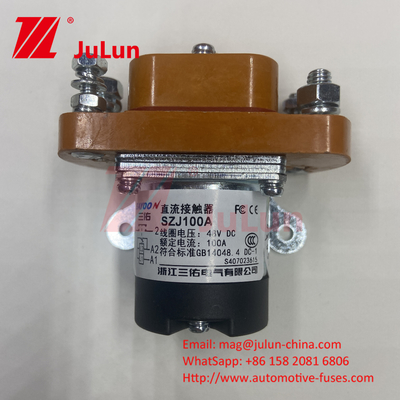 পাওয়ার সাপ্লাই ডিসি Contactor MZJ সিরিজ ফোর্কলিফ্ট ইলেকট্রিক ট্রাইসাইকেল টেলিযোগাযোগ