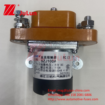 ডিসি Contactor টেলিযোগাযোগ CZ10 সিরিজ 12V48V60V72V ইলেকট্রিক ট্রাইসাইকেল টান গাড়ি