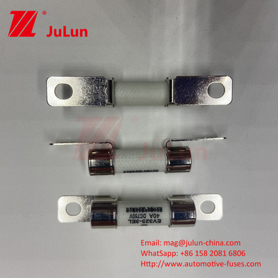 ISO8820 অটোমোটিভ সিরামিক বোল্ট-মাউন্ট ফিউজ 30A 40A 50A 750VDC 10*38mm EV325