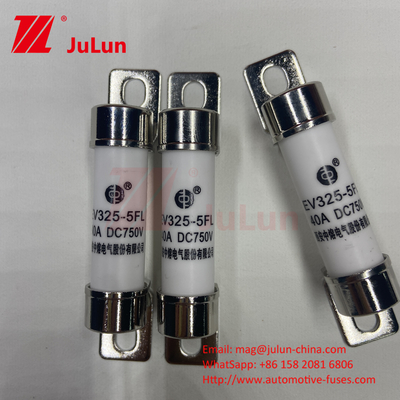 750VDC শক্তি সঞ্চয় 10A 25A 30A 50A EV FUS অটোমোটিভ সিরামিক তামা বৈদ্যুতিক গাড়ির ফিউজ শক্তি সঞ্চয় জন্য DC750V