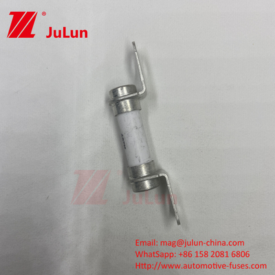 সিরামিক টিউব 20A30A40A বৈদ্যুতিক গাড়ির ফিউজ 500VDC বোল্ট M6 বোল্ট