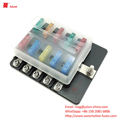 ANS/MIDI 30A-500A ছোট কপার যোগাযোগ ফিউজ হোল্ডার EU UL স্ট্যান্ডার্ড 12-ওয়ে ফিউজ বক্স পূরণ করে