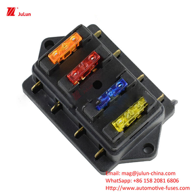 Eu UL একক/বিপোলার 30A-500A নাইলন হাউজিং ফিউজ হোল্ডার অটোমোটিভ ইলেকট্রনিক সার্কিট সুরক্ষা