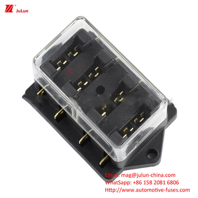 Eu UL একক/বিপোলার 30A-500A নাইলন হাউজিং ফিউজ হোল্ডার অটোমোটিভ ইলেকট্রনিক সার্কিট সুরক্ষা