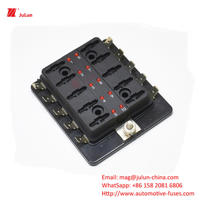 Eu UL একক/বিপোলার 32V30A-500A ম্যানুয়াল রিসেট সার্কিট ব্রেকার নাইলন হাউজিং এবং 30/50 এম্পার বোল্ট ফিউজ হোল্ডার
