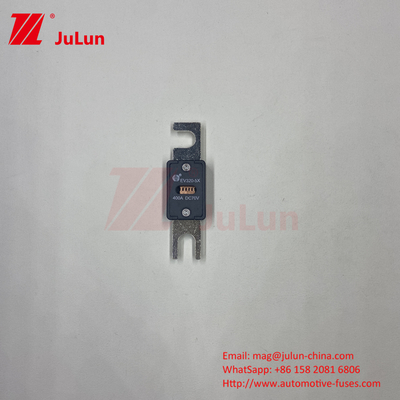 EV320-5X কোয়ার্টজ বালি বাইরের পাইপ 6kA DC EV বৈদ্যুতিক গাড়ির ফিউজ 125A 70VDC বোল্ট