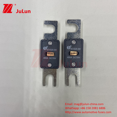 ইভি ফিউজ ISO8820-5 এবং GB/T31465.5-2015 225A 70VDC BYD বৈদ্যুতিক যানবাহন