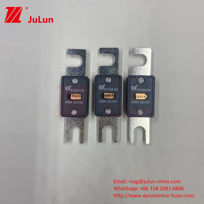 ইভি ফিউজ ISO8820-5 এবং GB/T31465.5-2015 225A 70VDC BYD বৈদ্যুতিক যানবাহন
