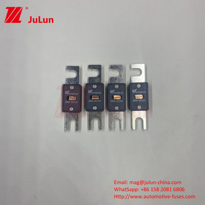 SINO 6kA সিরামিক EV320-5X-80A-N কপার কোয়ার্টজ স্যান্ড টিউব টাইম ধ্রুবক 2ms EV ইলেকট্রিক কার ফিউজ