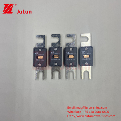 EV320-5X-150A 70VDC ট্র্যাকশন সিস্টেমের জন্য EV ফিউজ ব্যবহার ISO8820-5 স্ট্যান্ডার্ড