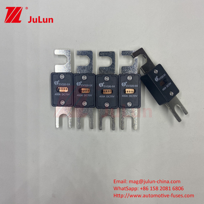 বৈদ্যুতিক যানবাহন EV320-5X-500A-N কালো তামা অটোমোটিভ ব্লেড ফিউজ 100A-150A