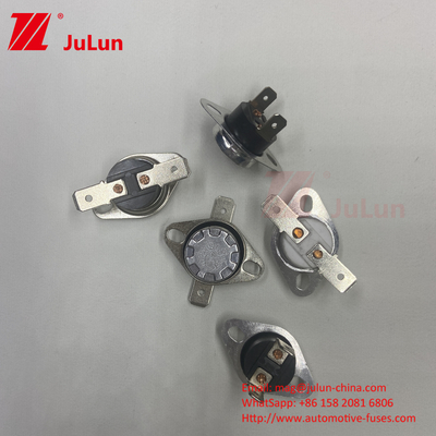 সুইচ H31 250V KSD301 10A 250V ডিস্ক স্ন্যাপ অ্যাকশন থার্মোস্ট্যাট, নিম্ন তাপমাত্রা সীমিত নিয়ন্ত্রণ সুইচ H31 250V 10 13C