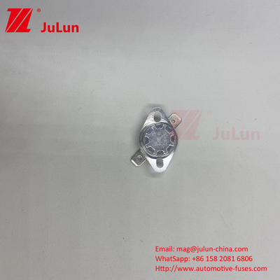 KSD301 130°C টেকসই জাম্প সুইচ ≥100000 বার জীবনচক্র এবং স্বাভাবিকভাবে বন্ধ যোগাযোগ টাইপ