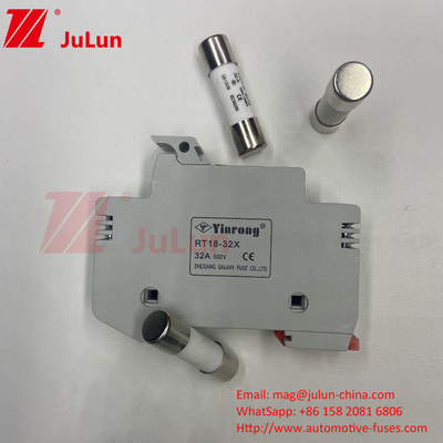 PV-30 CE TUV 10*38mm Dc 6A 8A 10A 12A 15A 20A 25A 32A PV সৌর Dc 1000V ফিউজ ফিউজ হোল্ডার বক্স সহ নির্দেশ সহ