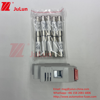 পেশাদার কারখানা BYPV-18 1pole 16a 1000v সার্টিফাইড সিলিন্ডারিকাল সিরামিক ফিউজ 30kA ব্রেকিং ক্ষমতা সহ