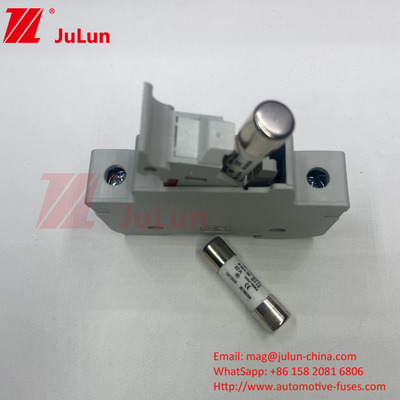 পেশাদার কারখানা BYPV-18 1pole 16a 1000v Dc Din রেল ফিউজ হোল্ডার 1500v Dc সোলার ফিউজ সহ