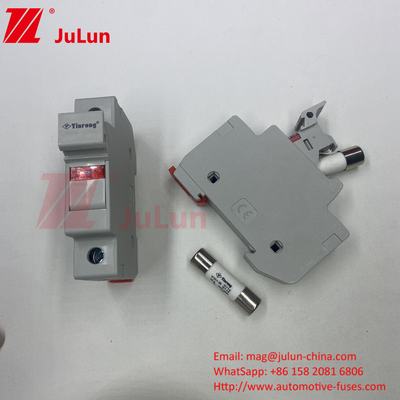 সৌর ফটোভোলটাইক সুরক্ষা RT18-32 15A 20A 32A LED সূচক সঙ্গে ফিউজ ধারক জন্য S