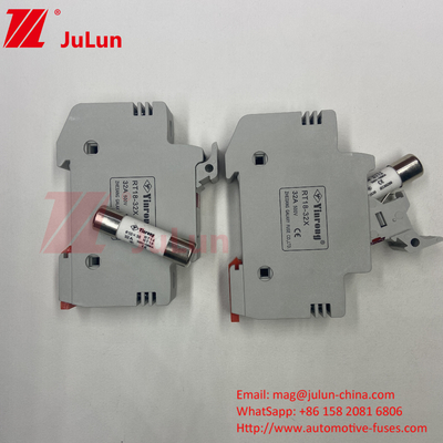 IEC60269.6 স্ট্যান্ডার্ড 1000VDC উচ্চ ভোল্টেজ সৌর ফিউজ ফিউজ সহ সামুদ্রিক সৌর ফিউজ হোল্ডার