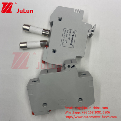 সৌর PV ফিউজ সৌর ফটোভোলটাইক ইনভার্টার জন্য PV-32X 1000V 32A দ্রুত কাজ ফিউজ সার্কিট সুরক্ষা ডিসি ফিউজ সৌর মানুষ