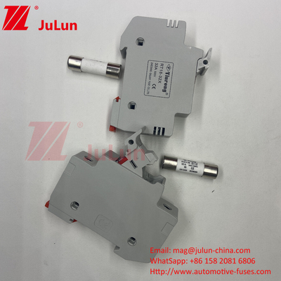 1500VDC ব্রেকিং ক্যাপাসিটি সৌর PV ফিউজ সৌর PV ডিসি ফিউজ 1000V 15A-32A PV সিস্টেমে বৈদ্যুতিক সুরক্ষার জন্য রেটিং