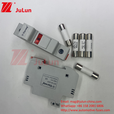 সোলার ফোটোভোলটাইক 1A/2A/3A/4A/5A/6A/8A/10A/12A/15A/16A/20A/25A/30A সিলিন্ড্রিকাল সিরামিক 10X38 GPV 1000V DC PV Fu
