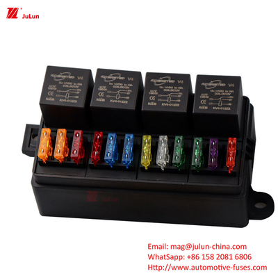 30A-500A ফিউজ হোল্ডার ANS প্রিমিয়াম ফিউজ হোল্ডার -55.C-125.C বোল্ট/বোল্ট ফিউজ সহ কপার যোগাযোগ বোল্ট UL সার্টিফাইড
