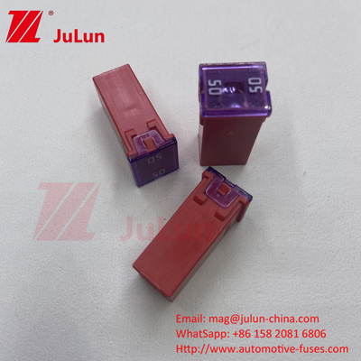 JCAS060.X ট্রাফিক যানবাহন 32V 58V স্বনির্ধারিত লোগো সহ বিভিন্ন এম্পারেজে অটোমোটিভ ব্লেড ফিউজ