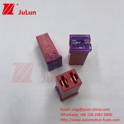 JCAS060.X ট্রাফিক যানবাহন 32V 58V স্বনির্ধারিত লোগো সহ বিভিন্ন এম্পারেজে অটোমোটিভ ব্লেড ফিউজ