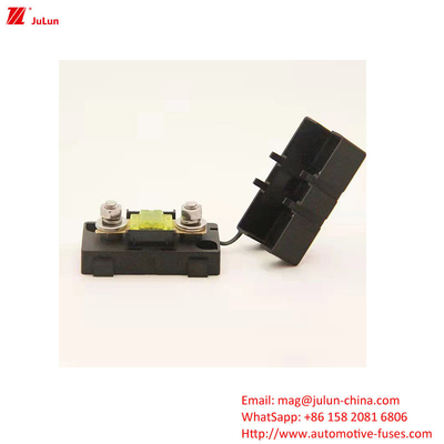 Eu UL 32V 30A-500A কপার অটোমোটিভ ফিউজ প্লাস্টিক / নাইলন অটোমোটিভ ফিউজ সিট
