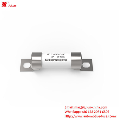 EVEELB 1000V 10A-50A গোলাকার টিউব বোল্টড টাইপ ফিউজ অটোমোবাইল