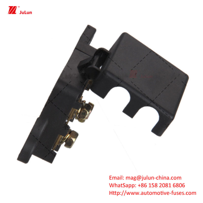 Eu UL 32V 30A-500A তামা যোগাযোগ বৈদ্যুতিক যানবাহন ম্যানুয়াল রিসেট সার্কিট ব্রেকার প্লাস্টিকের হাউজিং প্লাস্টিক / নাইলন