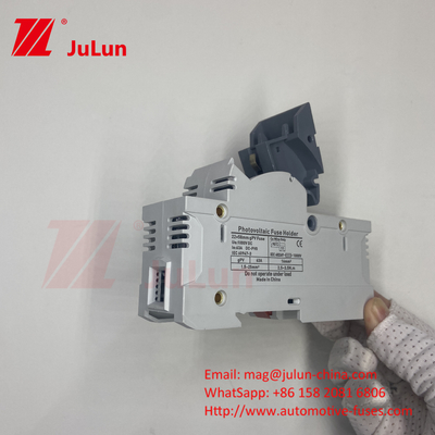 সৌর PV Mersen ফিউজ 10a 1000v ফাস্ট ব্লো 32a 1000vdc 22*58mm DC1000V ফিউজ ডিন রেল ফিউজ ক্যারিয়ার হোল্ডার