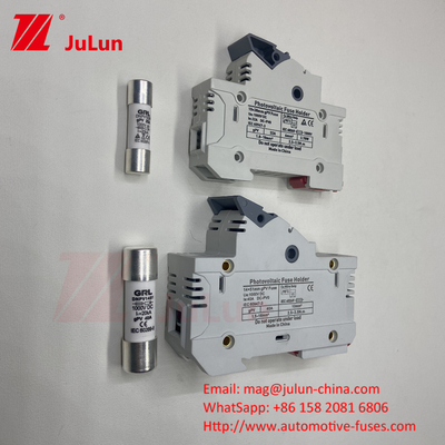 1000V সৌর PV ফিউজ হোল্ডার ফিউজ সহ DNPVF1-32 14*51mm 1000dc 250 315 350 সৌর Pv ফিউজ 1500v ফিউজ সংযোগ