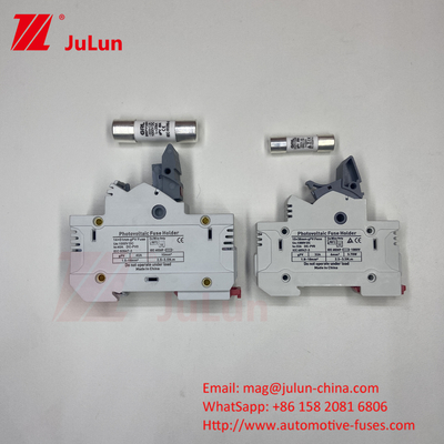 সৌর PV ফিউজ ফোটভোলটাইক জন্য DC1000V 10X38 সিরামিক ফিউজ হোল্ডার আইসোলেটর সুইচ সহ 10X