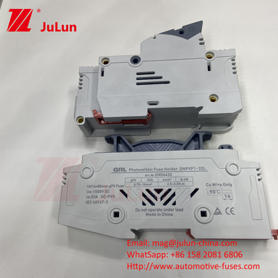সোলার ফোটোভোলটাইক ফিউজ হোল্ডার ফিউজ দাম14x51MM RT18X-63 RO16 সূচক হালকা দ্রুত