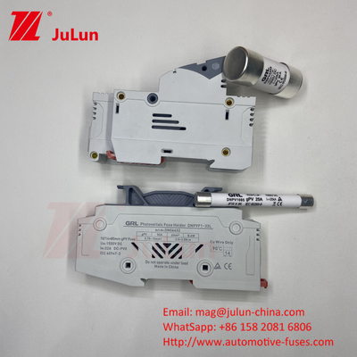 1000V 1500V 500V সৌর PV ফিউজ 14x51mm ফিউজ হোল্ডার RT18W-32 22*58mm 1000DV ফোটোভোলটাইক