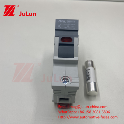 SeanRo সৌর PV Din রেল ফিউজ হোল্ডার ফিউজ লিঙ্ক জন্য 10 * 38mm 1000V 15amp ডিসি ফিউজ 25A