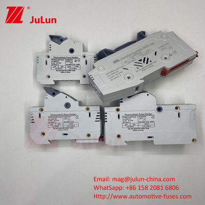 ফিউজ 1500vdc 20a DNPVF1-32L সৌর সিস্টেম Pv ফিউজ 1500vdc ফাস্ট ব্লো সিরামিক DIN রেল মাউন 10x85MM 1500V তাপীয় ফিউজ