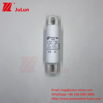 RS309-MM-EV50A সিরামিক অটোমোটিভ ফিউজ ইলেকট্রিক যানবাহন 150A 1000VDC