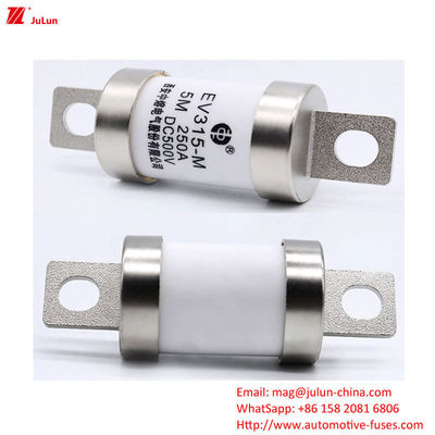 500VDC 150A EV সুরক্ষা পাওয়ার সেক্টর বোল্ট টাইপ ফিউজ