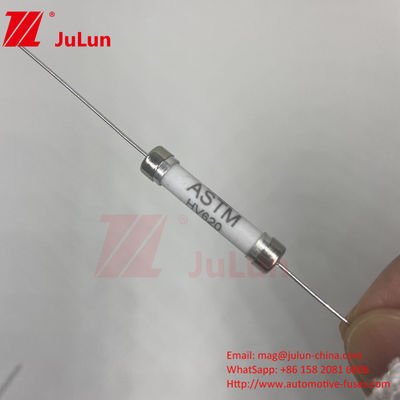 HV620 2A 3A 800mA 1000VDC 6x30 মিমি সার্ভো মোটর দ্রুত কাজ সিরামিক টিউব ফিউজ