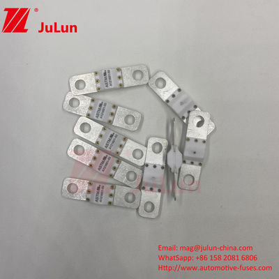 A121601-150A ASTM অটোমোটিভ মিনি ফিউজ বোল্ট টাইপ রেটড ডিসি 125VDC বৈদ্যুতিক যানবাহন সুরক্ষা