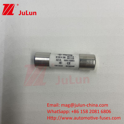 7A 10*38mm AC380V AC500V AC690V AC800V সিরামিক সোলার পিভি ফিউজ ফোটভোলটাইক সিস্টেমের জন্য