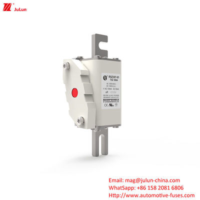 200A DC1000V বৈদ্যুতিক সরঞ্জাম জন্য উচ্চ ভোল্টেজ ফিউজ আংশিক পরিসীমা সুরক্ষা জন্য ফিউজ উপর বোল্ট