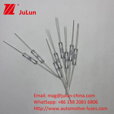 HV660 20A 500VDC সিরামিক অটো ফিউজ 30KA ব্রেকিং ক্ষমতা জন্য অক্ষীয় সীসা মাউন্ট সঙ্গে